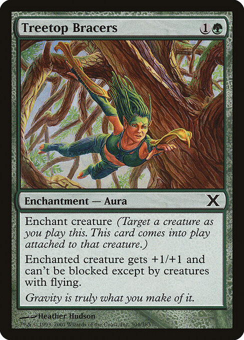 Treetop Bracers — art by Heather Hudson