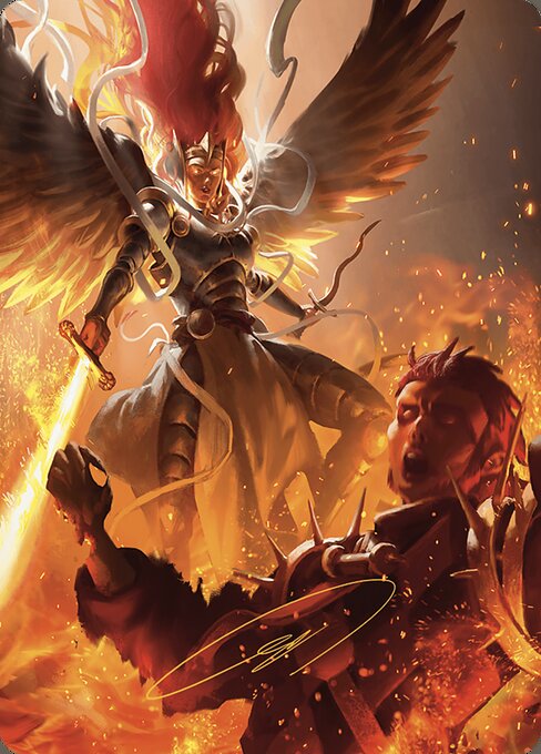 Warleader's Call // Warleader's Call — art by Francis Tneh
