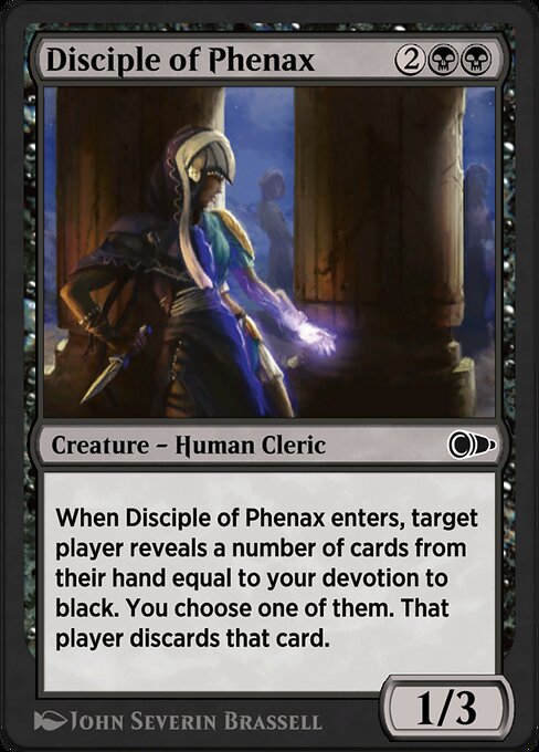 Disciple of Phenax — art by John Severin Brassell