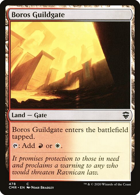 Boros Guildgate — art by Noah Bradley