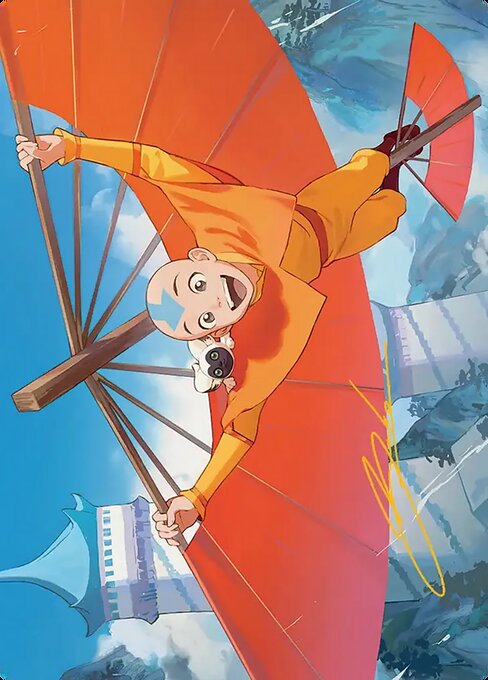 Aang, the Last Airbender // Aang, the Last Airbender — art by Yueko