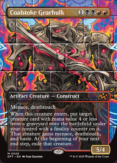 Coalstoke Gearhulk — art by Ivan Shavrin