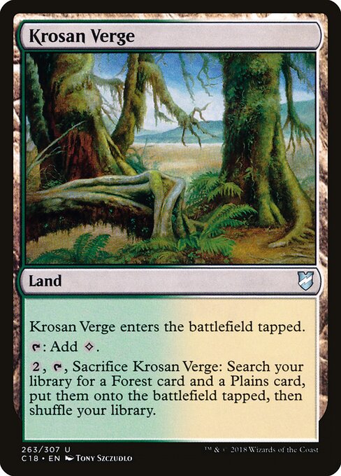 Krosan Verge — art by Tony Szczudlo