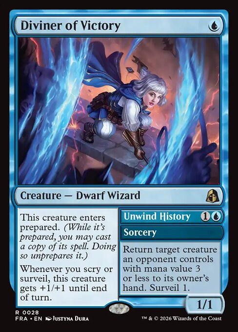 Diviner of Victory // Unwind History — art by Justyna Dura