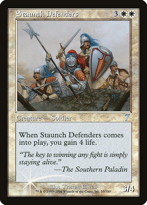 Staunch Defenders — art by Tristan Elwell