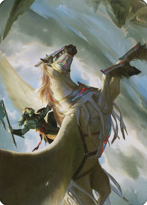 Cleaving Skyrider // Cleaving Skyrider — art by Joshua Raphael