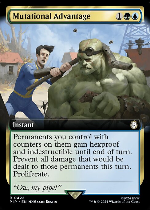 Mutational Advantage — art by Maxim Kostin