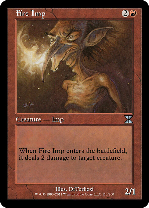 Fire Imp — art by DiTerlizzi
