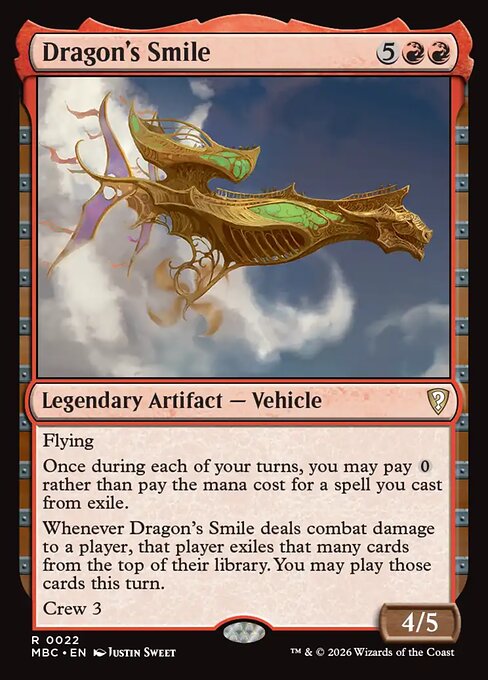 Dragon's Smile — art by Justin Sweet
