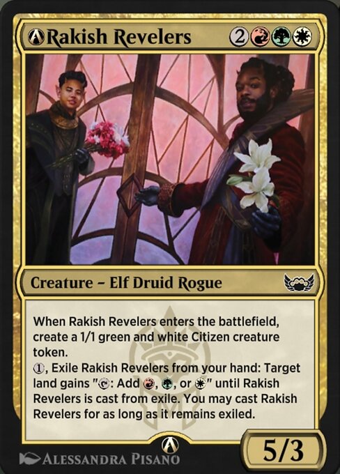 A-Rakish Revelers — art by Alessandra Pisano