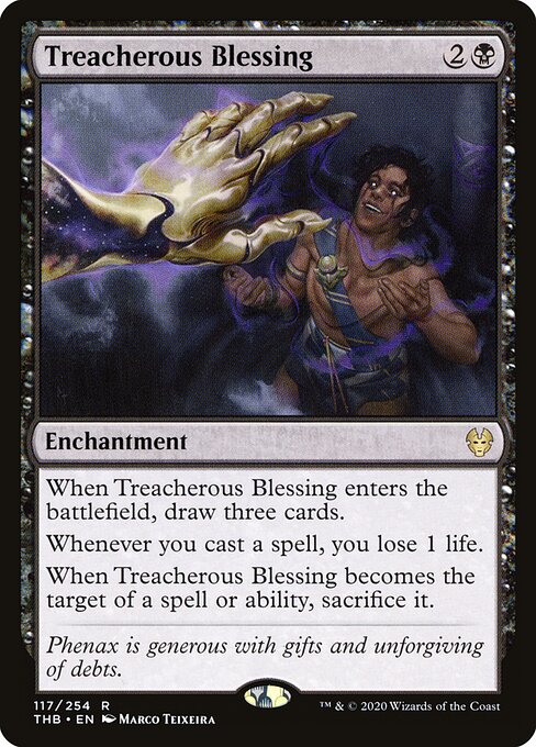 Treacherous Blessing — art by Marco Teixeira