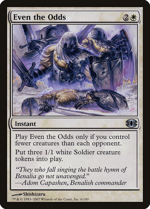 Even the Odds — art by Shishizaru