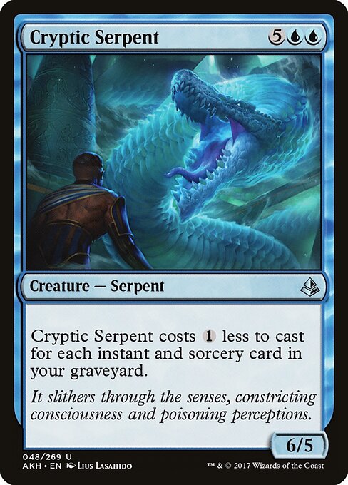 Cryptic Serpent — art by Lius Lasahido
