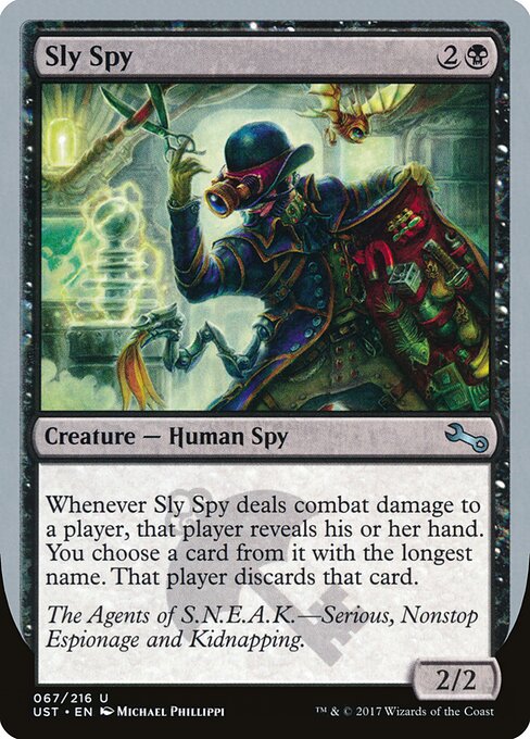 Sly Spy — art by Michael Phillippi