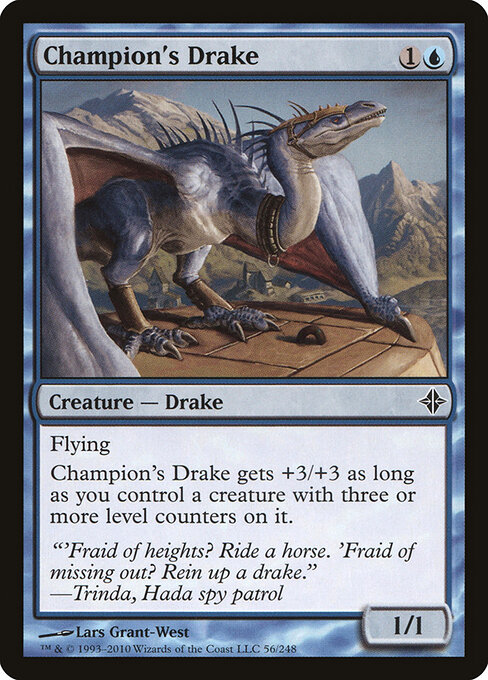 Champion's Drake — art by Lars Grant-West