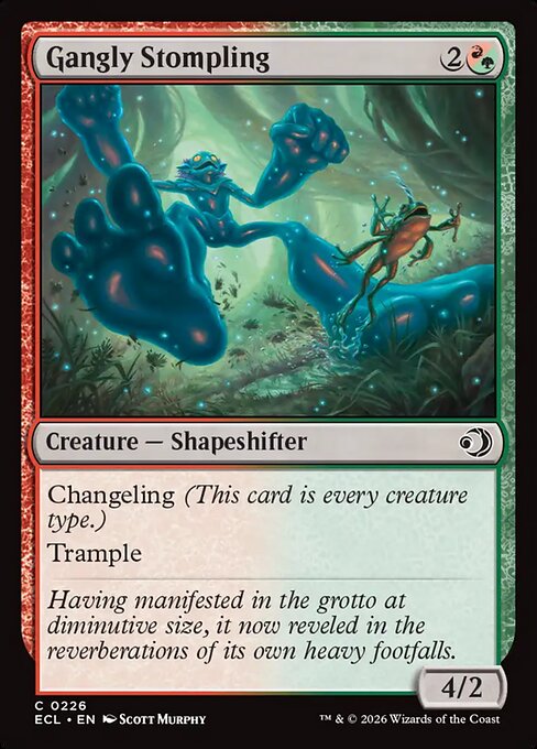 Gangly Stompling — art by Scott Murphy