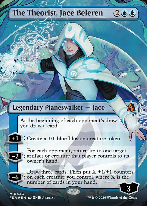 The Theorist, Jace Beleren — art by ONIKU kuitai