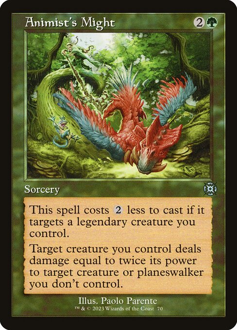 Animist's Might — art by Paolo Parente
