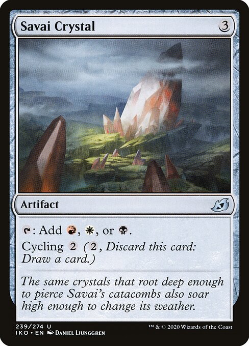 Savai Crystal — art by Daniel Ljunggren