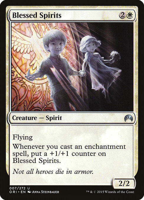 Blessed Spirits — art by Anna Steinbauer
