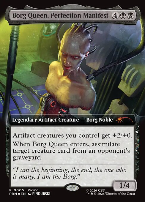 Borg Queen, Perfection Manifest — art by PINDURSKI