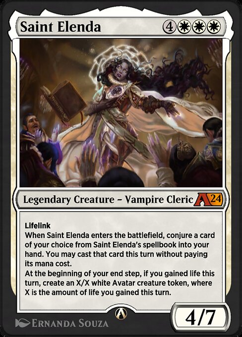 Saint Elenda — art by Ernanda Souza