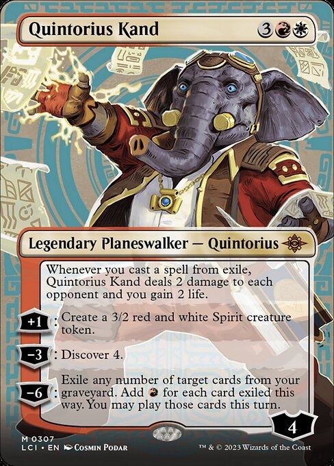 Quintorius Kand — art by Cosmin Podar