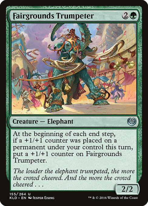 Fairgrounds Trumpeter — art by Jesper Ejsing