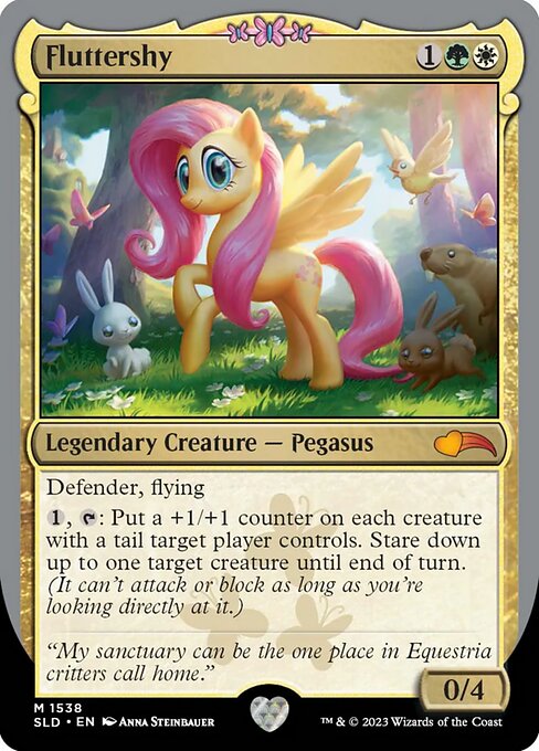 Fluttershy — art by Anna Steinbauer