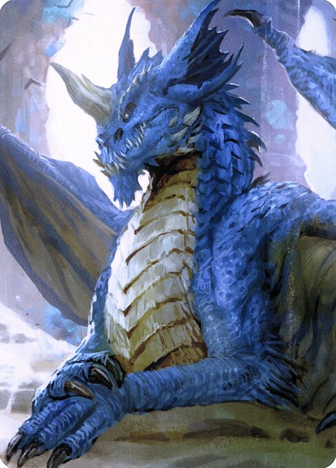 Young Blue Dragon // Young Blue Dragon — art by Tuan Duong Chu