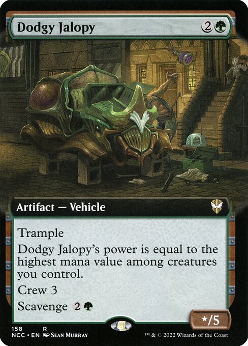 Dodgy Jalopy — art by Sean Murray