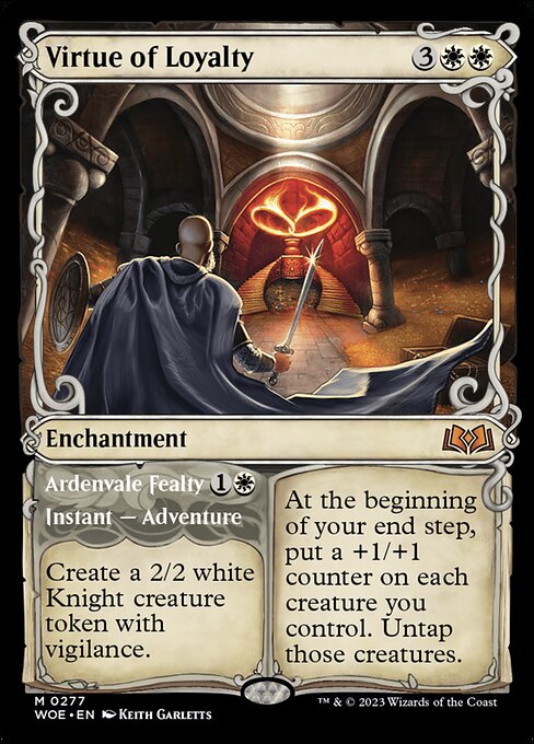 Virtue of Loyalty // Ardenvale Fealty — art by Keith Garletts