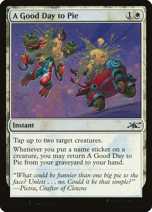 A Good Day to Pie — art by Zoltan Boros