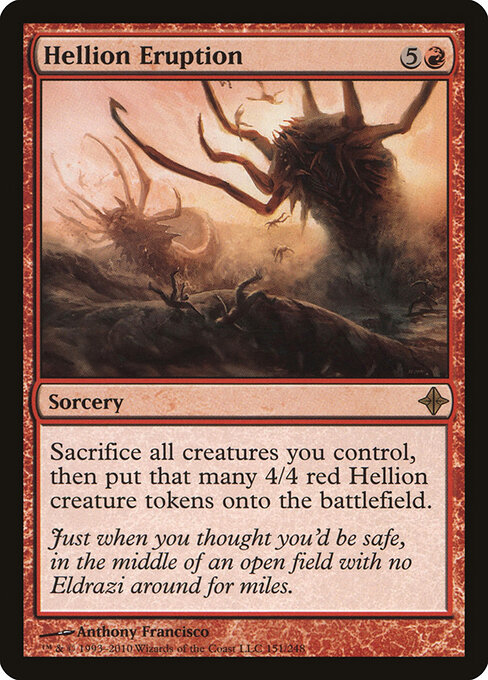 Hellion Eruption — art by Anthony Francisco