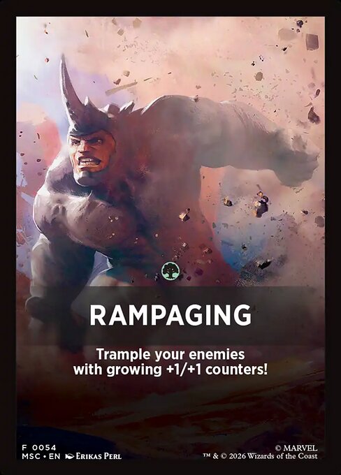 Rampaging — art by Erikas Perl