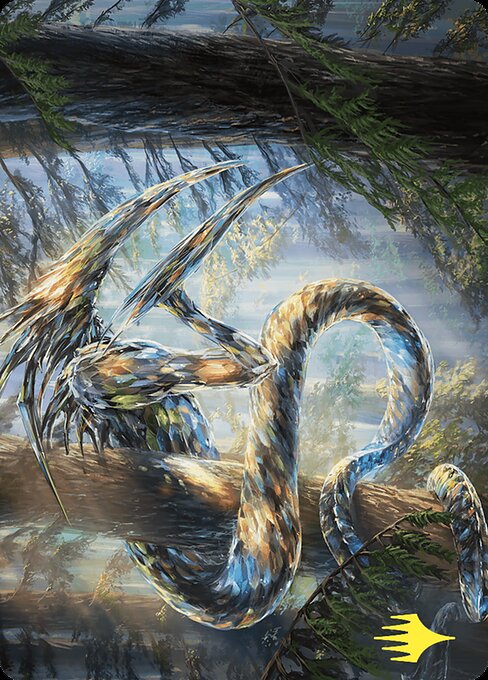 Gemhide Sliver // Gemhide Sliver — art by Alayna Danner