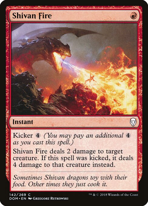 Shivan Fire — art by Grzegorz Rutkowski