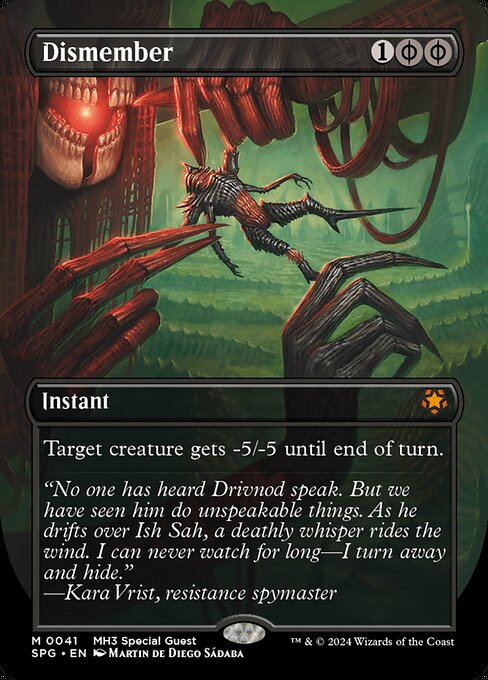 Dismember — art by Martin de Diego Sádaba