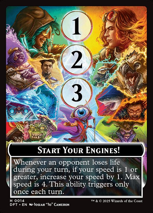 Start Your Engines! // Max Speed — art by Josiah "Jo" Cameron