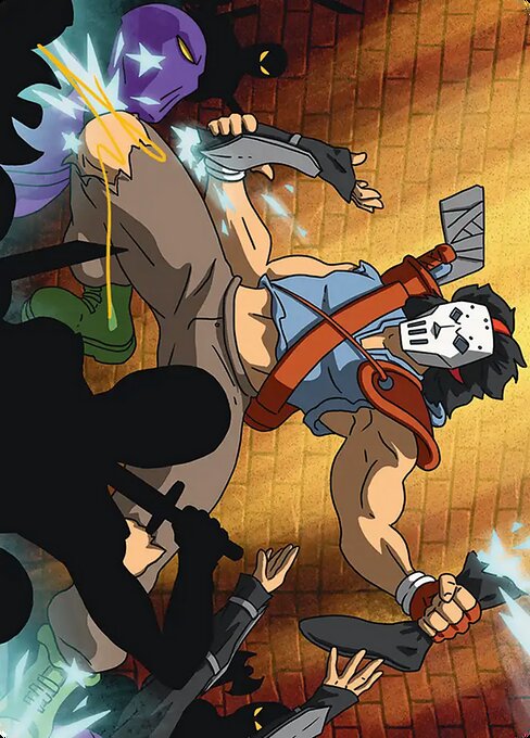 Casey Jones, Vigilante // Casey Jones, Vigilante — art by Florey