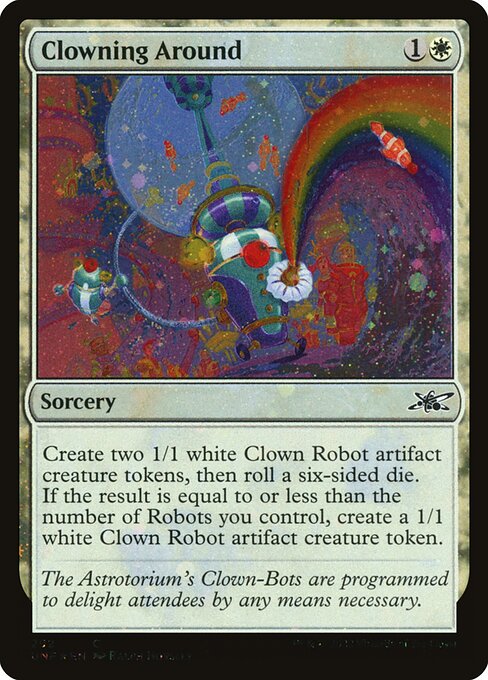Clowning Around — art by Ralph Horsley