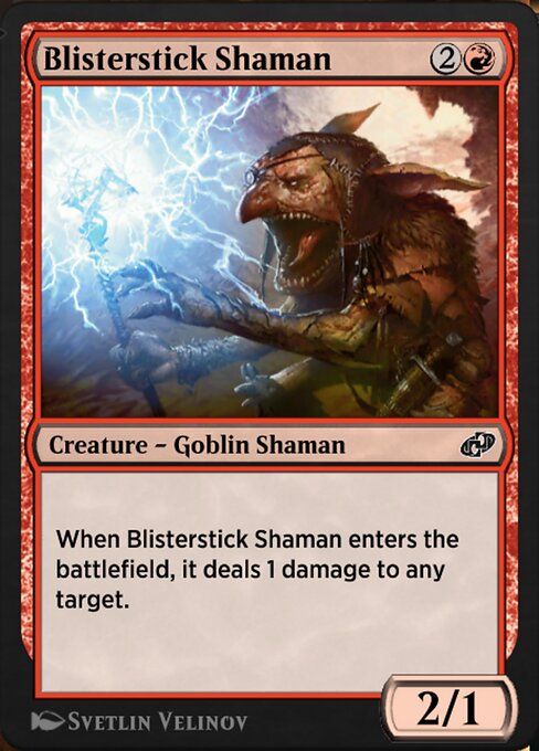 Blisterstick Shaman — art by Svetlin Velinov