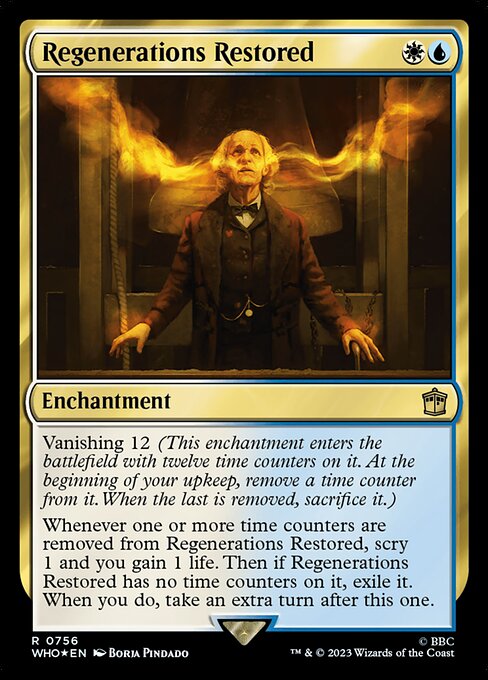 Regenerations Restored — art by Borja Pindado