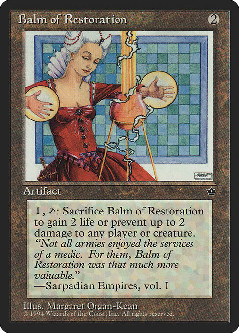 Balm of Restoration — art by Margaret Organ-Kean