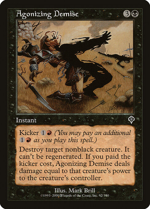 Agonizing Demise — art by Mark Brill