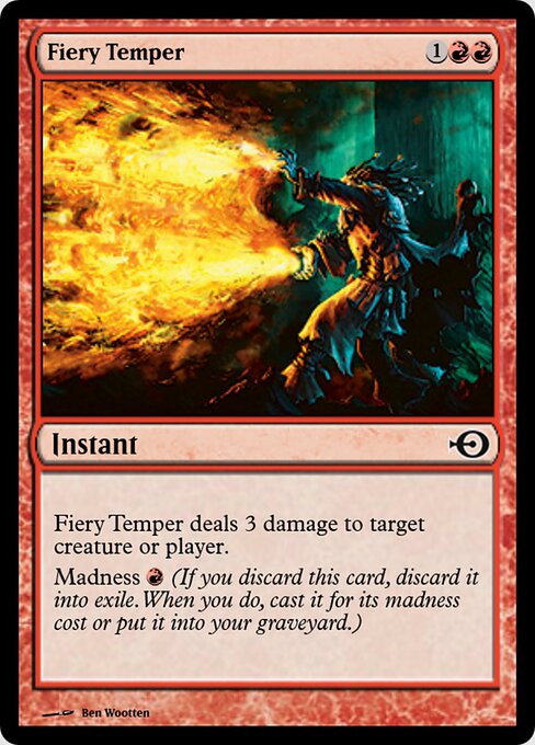 Fiery Temper — art by Ben Wootten