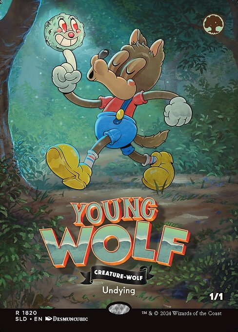 Young Wolf — art by Desmuncubic