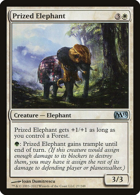 Prized Elephant — art by Ioan Dumitrescu