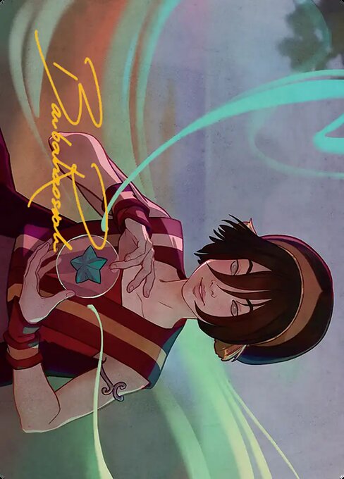 Toph, the First Metalbender // Toph, the First Metalbender — art by Barbara Rosiak