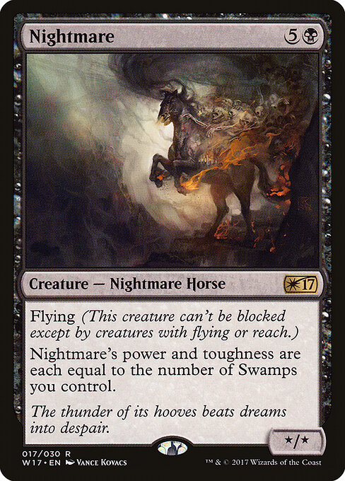 Nightmare — art by Vance Kovacs